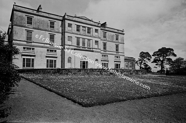 ROCKINGHAM HOUSE   SOUTH FRONT FROM TERRACE